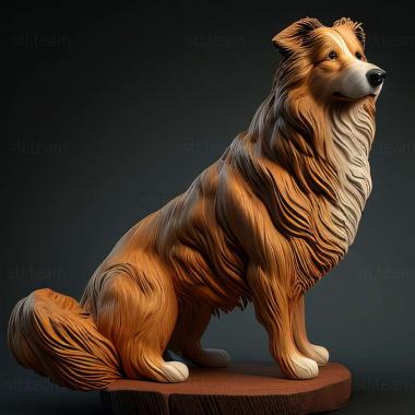 3D model Sharplaninsky Shepherd dog (STL)